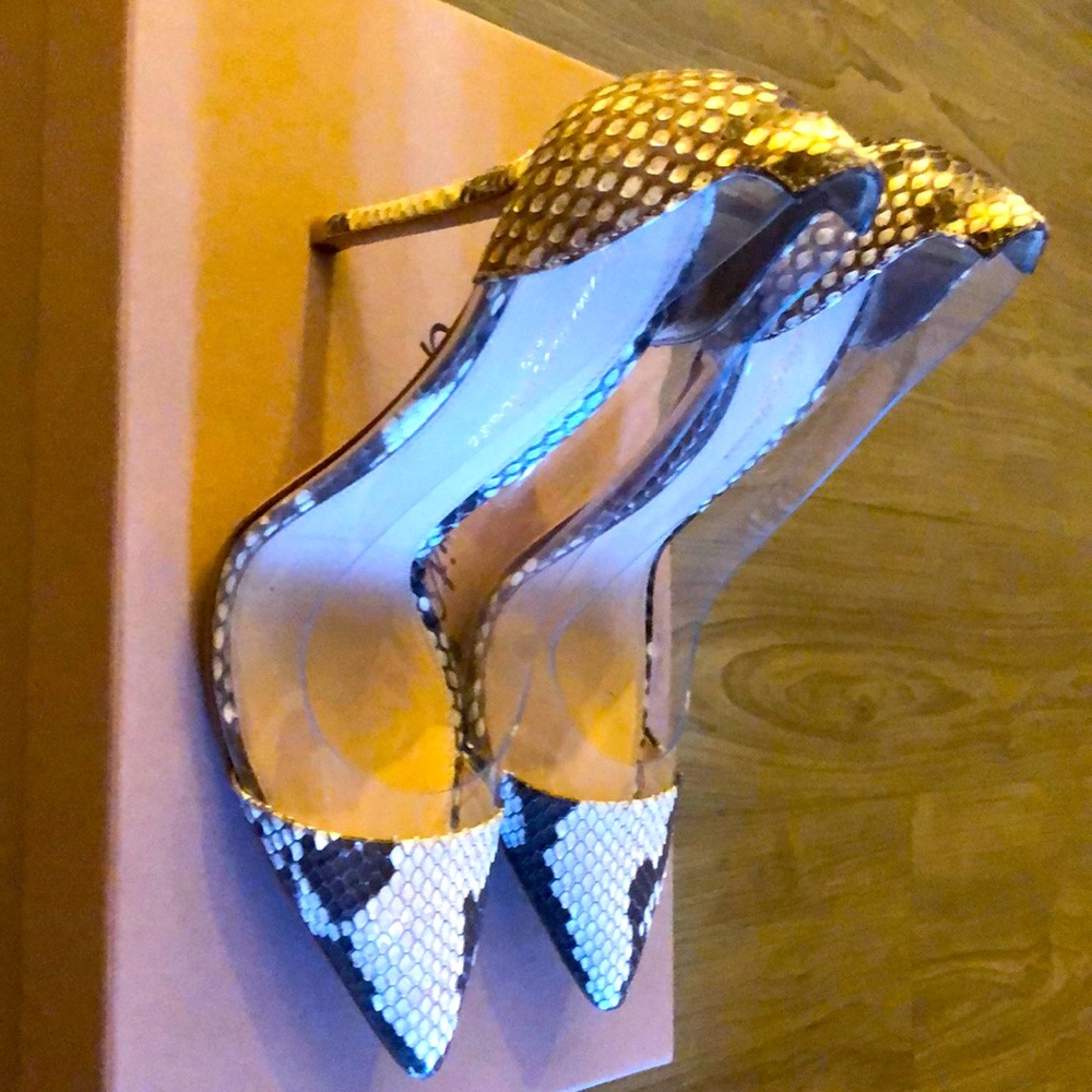 Plexi Python Wild Rock Pumps - image 1